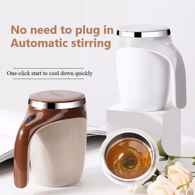 Automatic Electric Coffee Cup Stirrer   USB Rechargeable Self-Stirring Mug