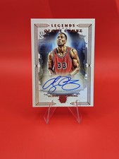 Topps 2024 Motif Legends of the Court Signature Card #LCS-AM Alonzo Mourning /25