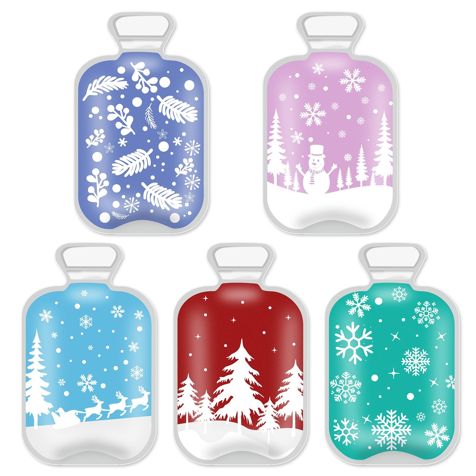 Chauffe main de poche lot de 5 chaufferettes pour randonnée et ski en hiver