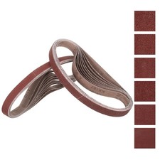 24 Pcs Sanding Belts 1 x 30 Inch 60/80/120/150/240/400 Grit Aluminum Oxide