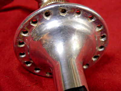 Moyeux Campagnolo Nuovo Record Strada 1034 - 36H, 127mm - VGC Pour Vélo Eroica