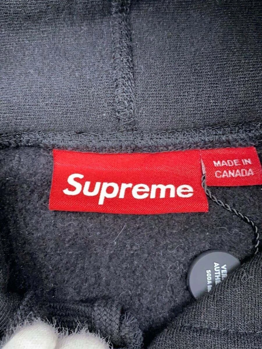 Felpa Supreme nera L usata