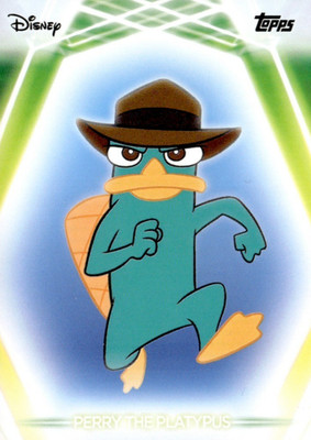 2026 Topps Disney Neon BASE - Perry the Platypus #5