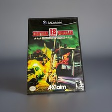 18 Wheeler American Pro Trucker Nintendo Gamecube CIB w/ Manual VGC DISC IS MINT