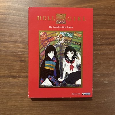 HELL GIRL THE COMPLETE FIRST SEASON 4-DVD SET OOP FUNIMATION 2009 Tested