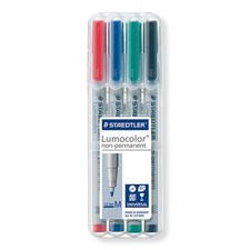 Staedtler Universal pen Lumocolor non-p M 4 Piece 315 WP4 