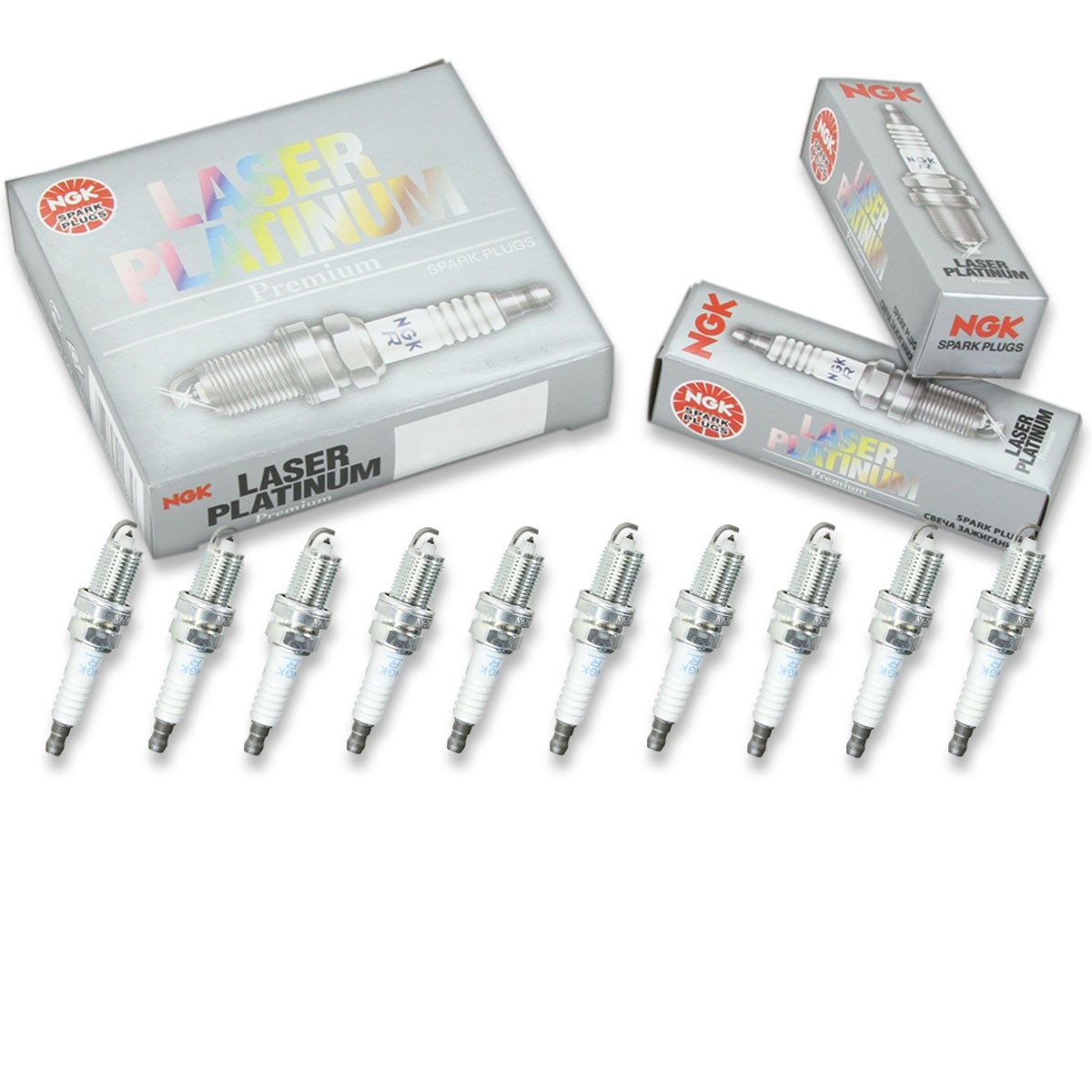 10 pc NGK 4363 PZFR5F-11 Laser Platinum Spark Plugs for XS985 SKJ16CR-L11 ce