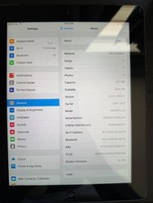 Apple iPad 3rd Generation A1416 32 GB, Wi-Fi, 9.7 in - Black