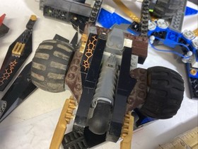 LEGO NINJAGO Samurai Mech 9448, Jet 9442, Cole&rsquo;s Tread Assault 9444 Not Complete