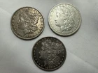 Morgan Silver Dollar 3 Coin Lot 90% Silver Coins 1879-P 1894-O 1897-P