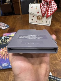 Taboo The Sixth Sense Nintendo NES Manual Inserts Original Box Packaging PERFECT