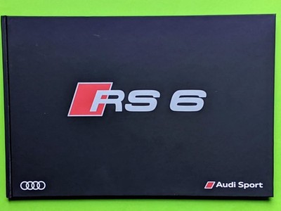 AUDI RS 6 Avant performance Hardcover Prospekt Brochure 04/2016