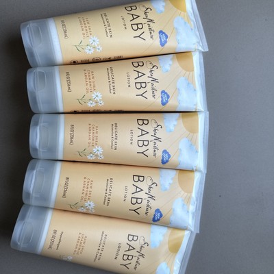 5 X Shea Moisture BABY Lotion Delicate Skin Raw Shea Chamomile Argan Oil 8 oz Ea