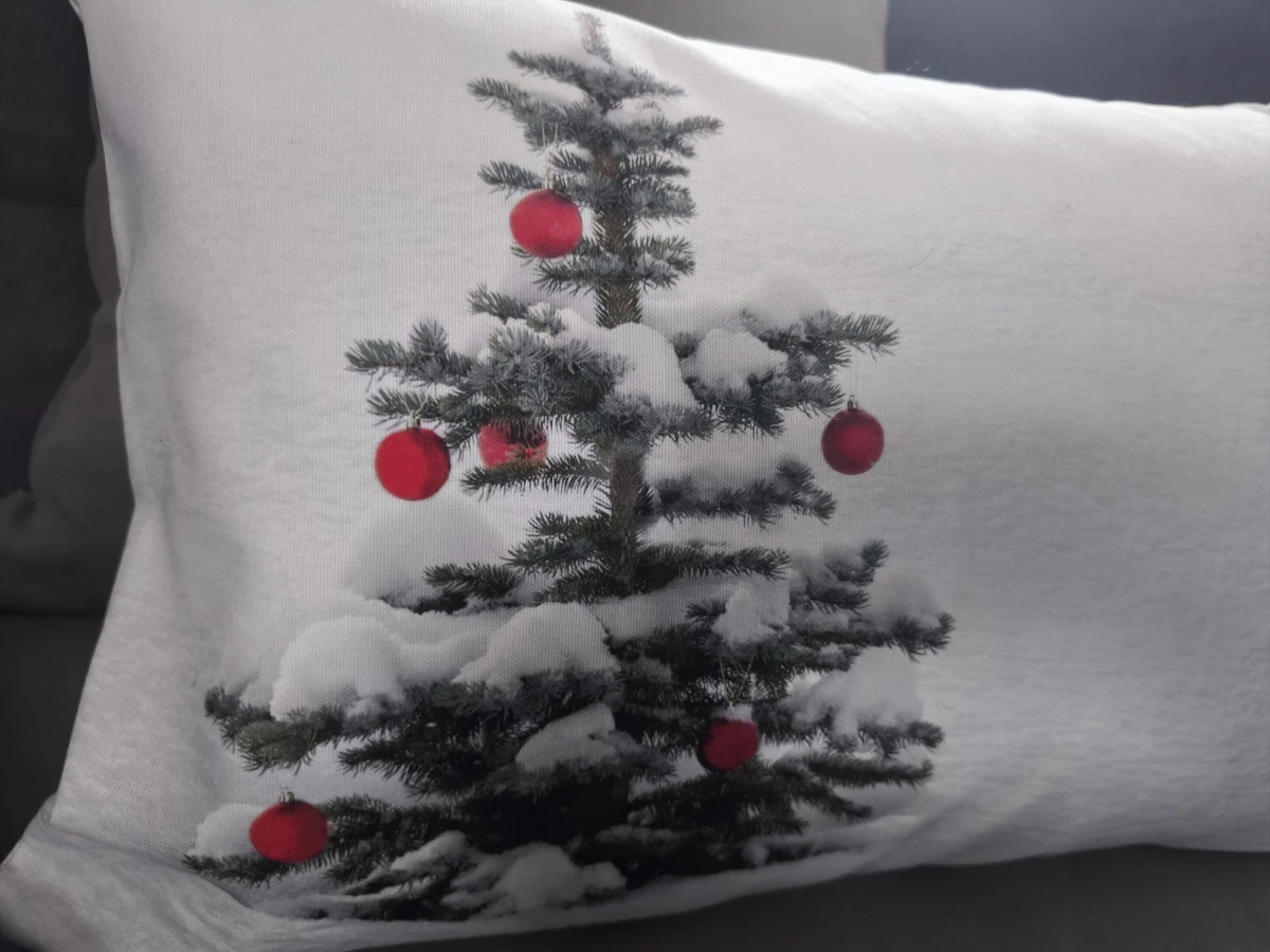 Huwena Weihnachtsbaumkissen – Großes, Flauschiges Sofakissen (35,6 Cm) Als Deko Für Weihnachten, Party, Zuhause & Büro –
