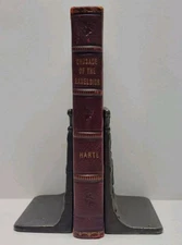 The Crusade of the Excelsior Brett Harte 1888 Tauchnitz Ed Leather Fine Binding