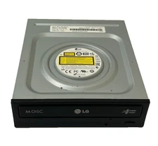 LG M-DISC GH24NSB0 Multi DVD Writer/Burner Black SATA Internal Drive