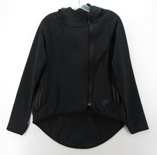 Nike Jacket Women Small Black Tech Fleece Running Hoodie Sportswear Athleisure