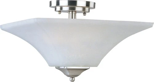 Maxim Lighting 20091FTSN Aurora Semi-Flush Mount Satin Nickel - Picture 1 of 3