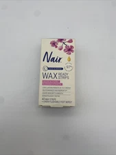 Nair Face & Bikini Wax Ready Strips 40 Wax Strips + 4 Post Wipes