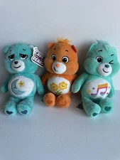 Care Bear Lot of 3 Plush Basic Fun 2022 Bedtime  #6