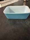 Vintage Pyrex 1  1/2  pt  Horizon Blue 0502 Refrigerator Dish No Lid