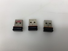 Lot of 3 - Logitech C-U0003 C-U0010 Nano Receiver