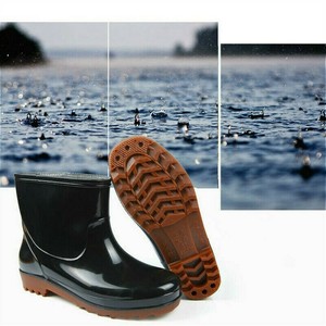 wide width ankle rain boots