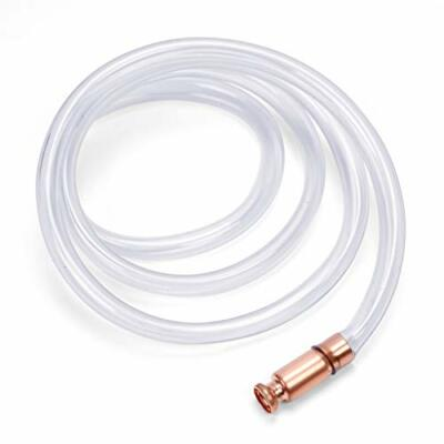 #ad Gas Siphon 10ft Multipurpose Super Easy Siphon Pump3 4quot; Valve Virgin Grade $27.81