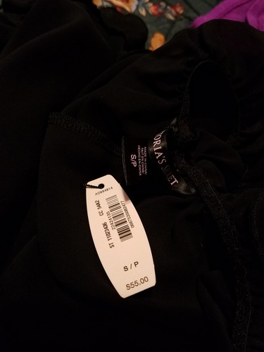 VICTORIA'S SECRET Babydoll Nightie - sz S/P - black - NWT 55$ - FINAL LISTING - Picture 5 of 6