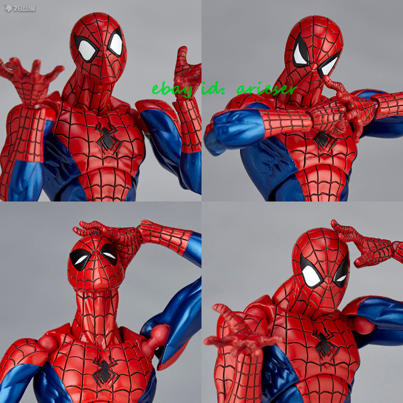 トミー・エドマン フィギュア Kaiyodo Revoltech Amecomi Yamaguchi Spider-Man No.002 Action