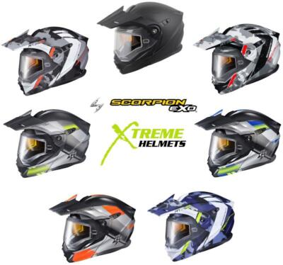 #ad #ad Scorpion EXO AT950 Snow Helmet Flip Up Modular Dual Sport Inner Visor DOT XS 3XL $149.96