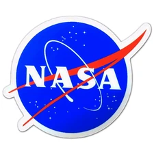 NASA "Meatball" Logo Space Decal Vinyl Glossy Sticker 4" New