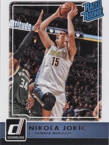 NIKOLA JOKIC RPA PSA 9 Rookie Patch Autograph RC GU AUTO 2015-16
