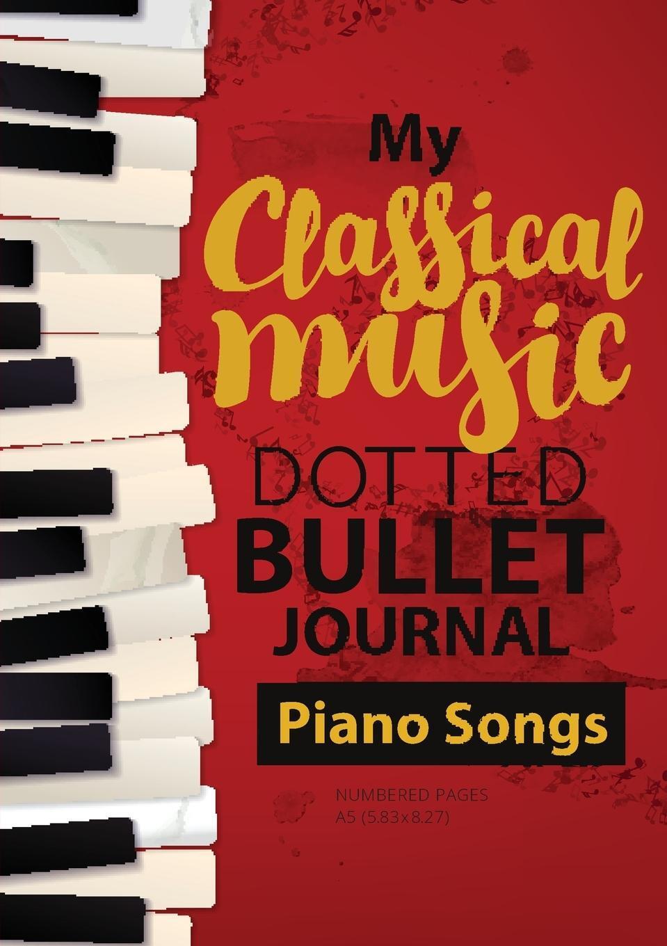 Thumbnail - Dotted Bullet Journal - My Classical Music | Medium A5 - 5.83x8.27