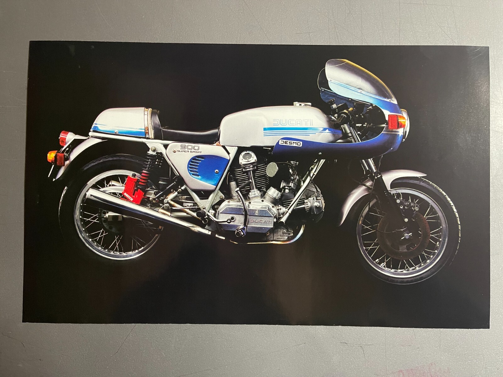 1977 Ducati 900 SS Motorcycle Picture, Print - RARE Frameable Awesome L ...