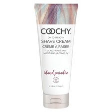 COOCHY RASH-FREE SHAVE CREME  MOISTURIZING, ISLAND PARADISE , SMOOTH 12.5 OZ