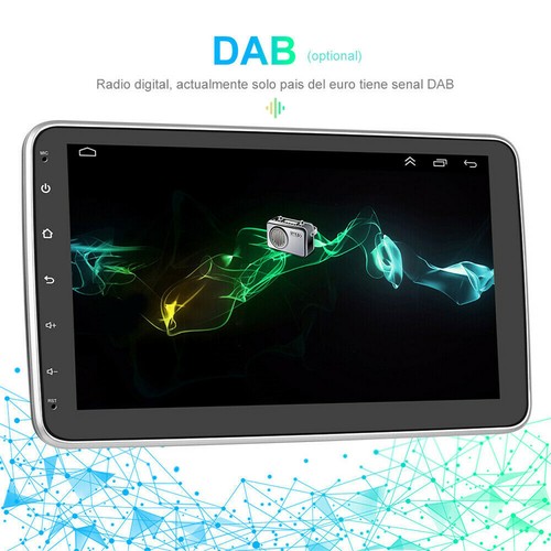 10.1'' Android 10 Car Radio Single 1DIN Touch Screen GPS Wifi MP5 Player - Picture 10 of 12