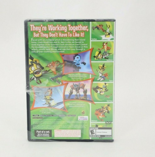 Crash Twinsanity PS2 NEW Not Mint  - Picture 2 of 4