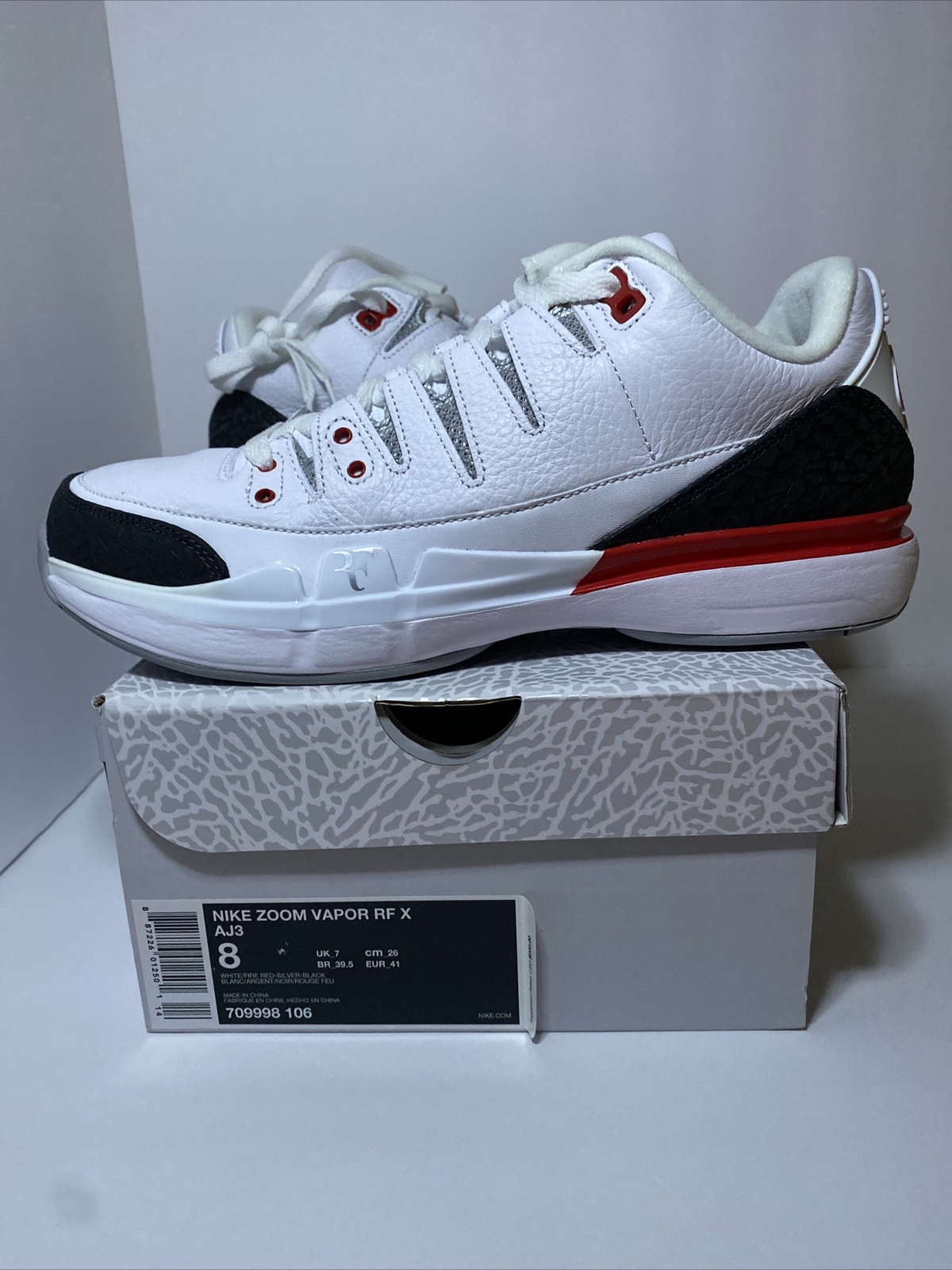 roger federer jordan 3 black