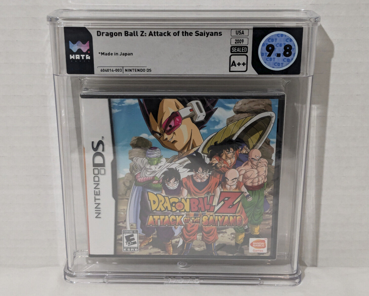 Dragon Ball Z: Attack of the Saiyans (Nintendo DS, 2009) WATA 9.8