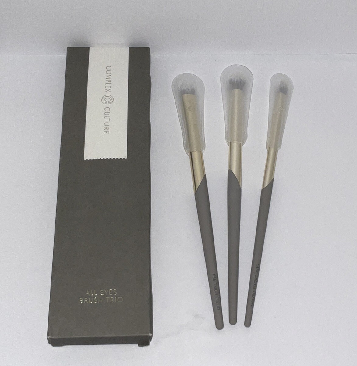 Complex Culture All Eyes Brush Trio NEW IN BOX Eye Shadow Brush