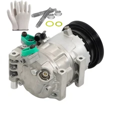 For Hyundai Accent 1.6L l4 2006 2007-2009 AC A/C Compressor With Cluth CO 10925C