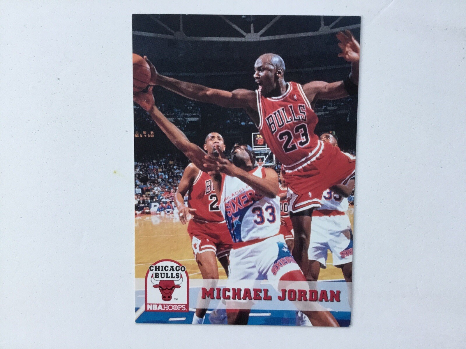 1993-94 NBA Hoops Michael Jordan #28 5th Anniversary NM-MT