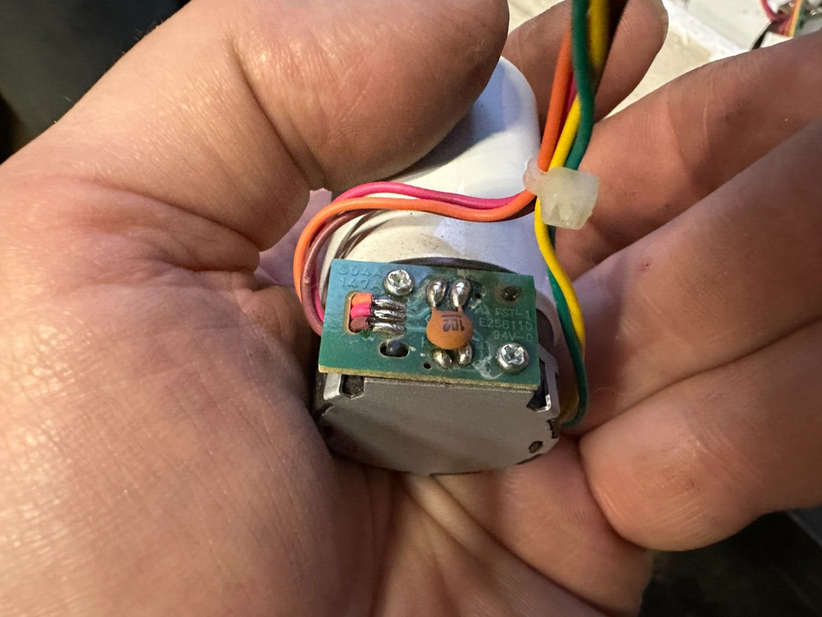 Sankyo JHA0B25 Card Reader Motor w/Built In Rotary Encoder - Lot