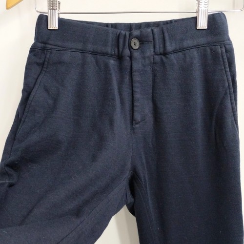 Emporio Armani Stretch Pants Woman's Size:44 US 8 Casual Navy Blue Wool Italy - Picture 4 of 9