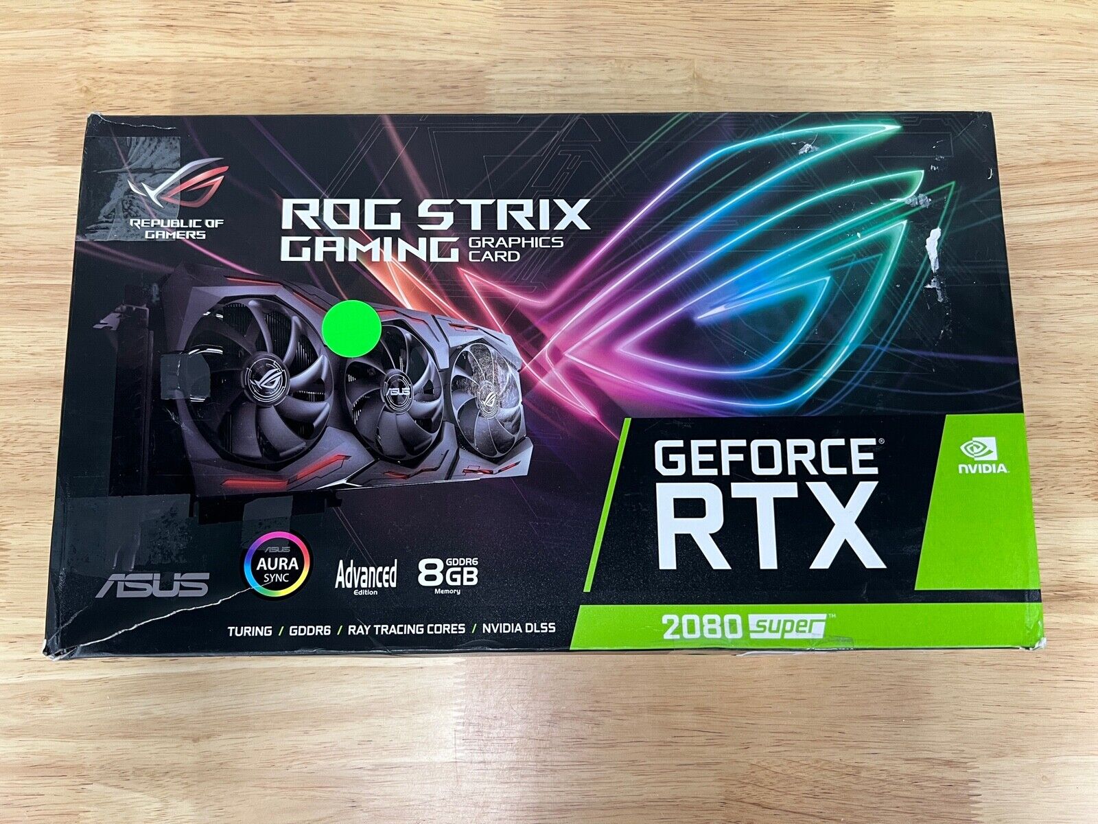 ASUS ROG Strix GeForce RTX OC 8GB GDDR6 Gaming Graphics Card for sale online | eBay