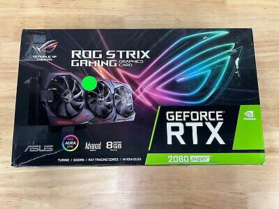 ASUS ROG Strix GeForce RTX OC 8GB GDDR6 Gaming Graphics Card for sale online | eBay