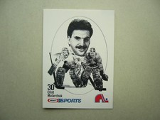 1986/87 KRAFT DRAWINGS HOCKEY CARD #30 CLINT MALARCHUK ROOKIE NM+ SHARP!! 86/87