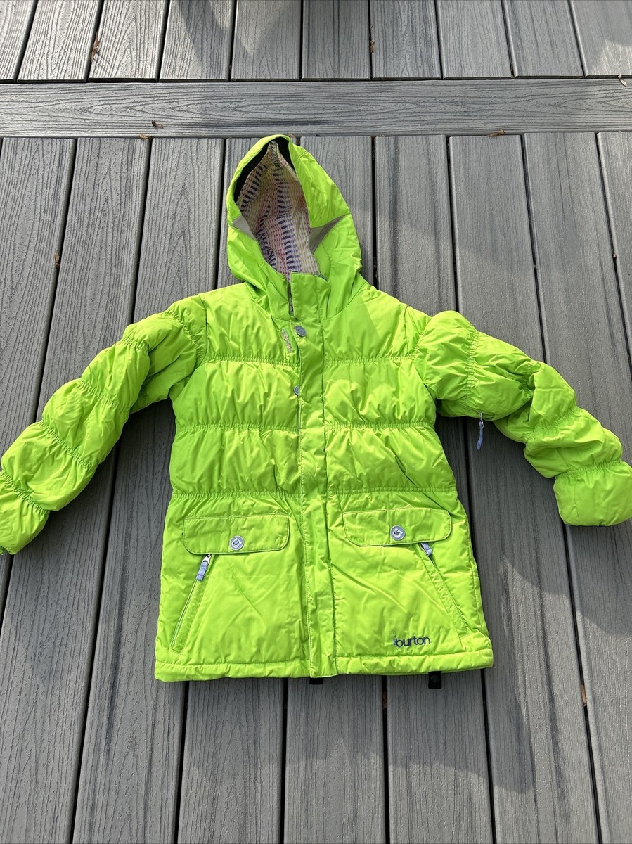 Burton Youth/Girl's XL (14/16) DryRide Snowboarding Jacket ~Neon