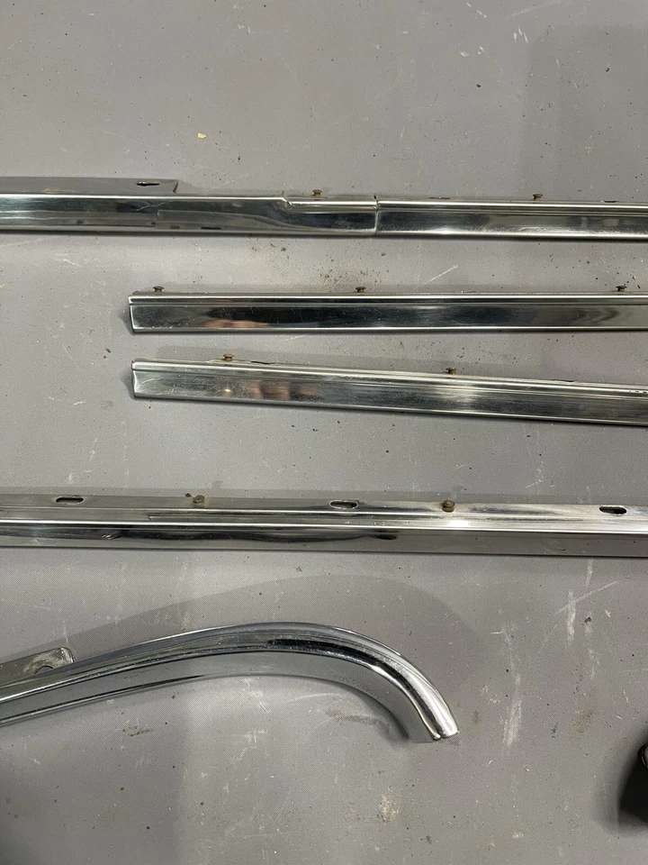 Ford Galaxie 1963 1964 sedán de 4 puertas moldura de cinturón Mercury Monterey Marauder Foto 4 de 4